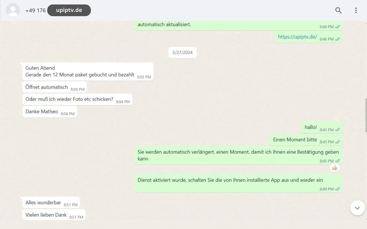 Kundenbewertung 1